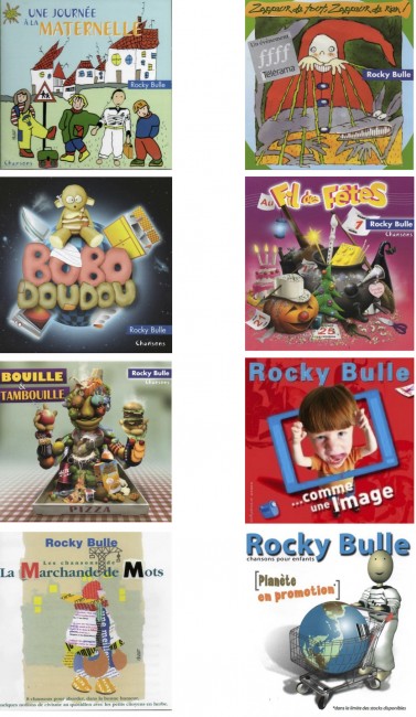 Tous les albums ROCKY BULLE
